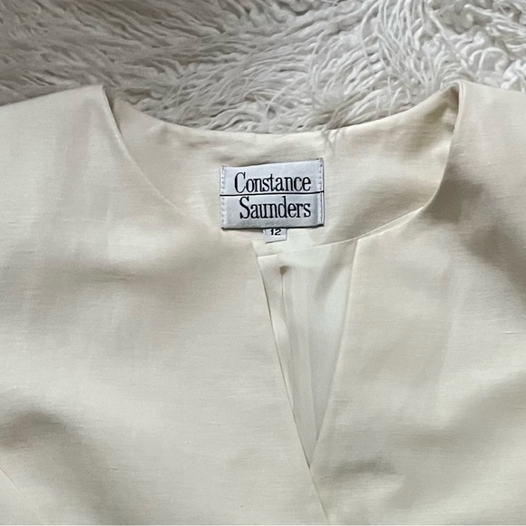 Constance Saunders Linen/Silk Suit - Picture 3 of 16
